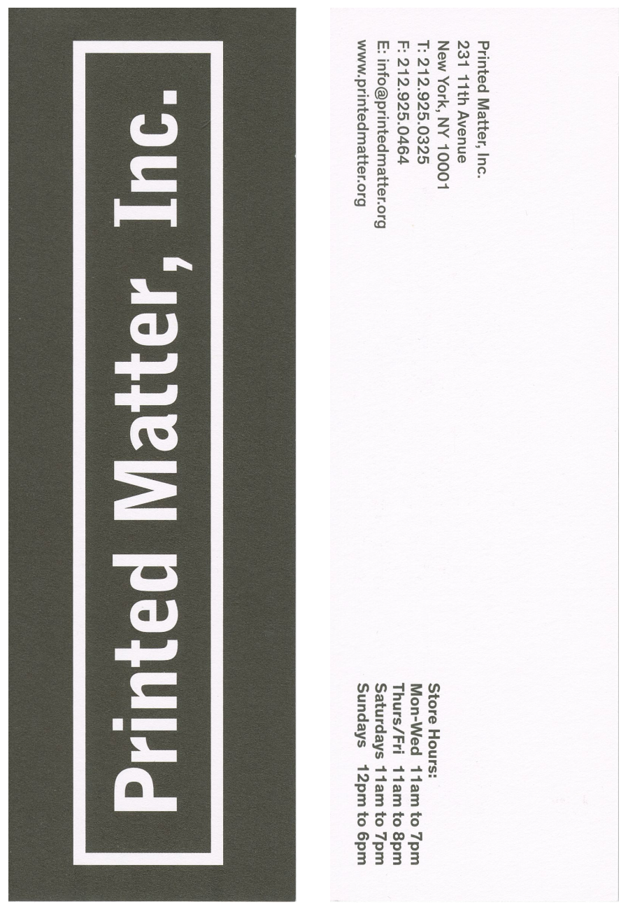 Printed Matter, Inc.