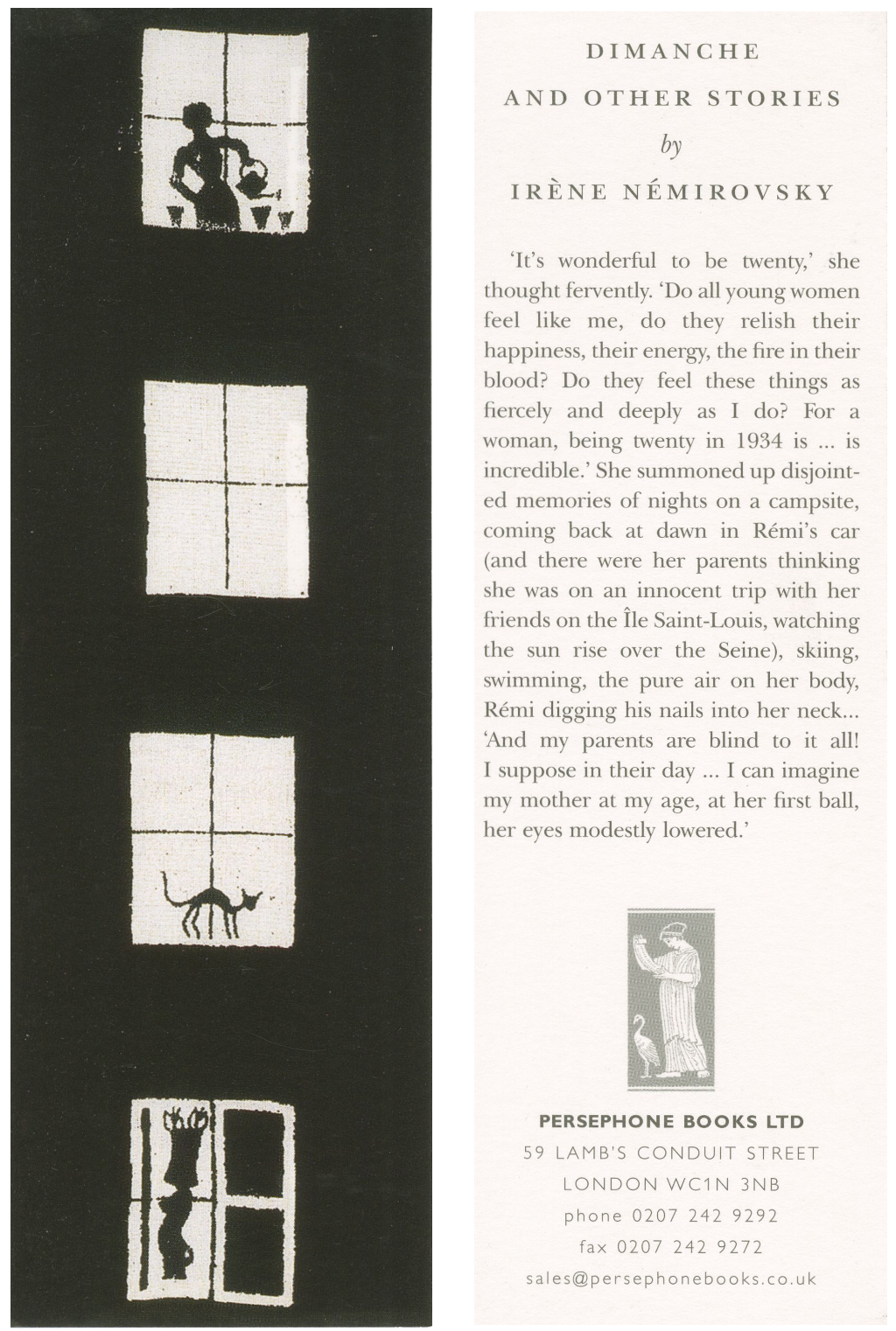 Persephone Books LTD: Dimanche and Other Stories