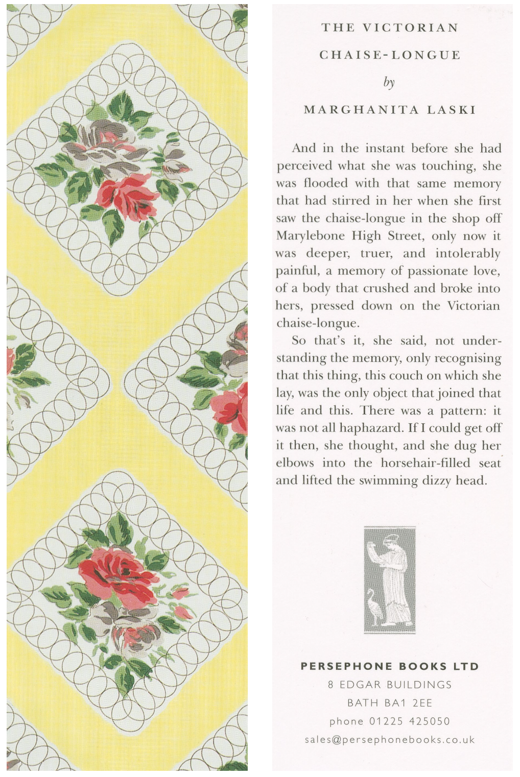 Persephone Books LTD: The Victorian Chaise-Longue